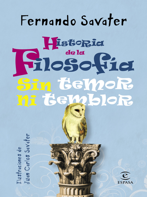 Title details for Historia de la Filosofía sin temor ni temblor by Fernando Savater - Available